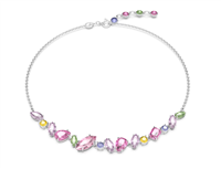 Collana Swarovski Donna GEMA in Lega metallica Cristallo 5658398 - 5658398
